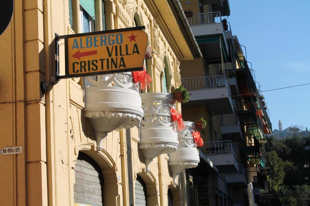 Hotel Villa Cristina Rapallo Exterior foto